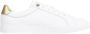Tommy Hilfiger Witte Polyester Sneaker met Contrasterende Details - Thumbnail 7