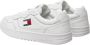 Tommy Hilfiger Lage leren sneakers met ademende gaatjes White Heren - Thumbnail 7