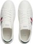 Tommy Hilfiger Sportieve leren sneaker met groene accenten White Heren - Thumbnail 11