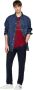 Tommy Hilfiger Sportieve leren sneaker met groene accenten White Heren - Thumbnail 15