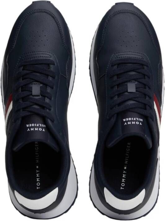Tommy Hilfiger Lage Sneakers Blue Heren