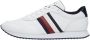 Tommy Hilfiger Plateausneakers RUNNER EVO LTH MIX ESS vrijetijdsschoen halfschoen veterschoen met zijstrepen - Thumbnail 11