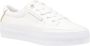 Tommy Hilfiger Plateausneakers ESSENTIAL VULC TEXTILE SNEAKER vrijetijdsschoen lage schoen veterschoen met gouden details - Thumbnail 6