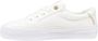 Tommy Hilfiger Plateausneakers ESSENTIAL VULC TEXTILE SNEAKER vrijetijdsschoen lage schoen veterschoen met gouden details - Thumbnail 7