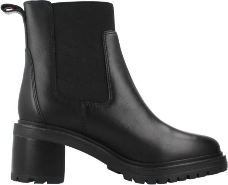 Tommy Hilfiger Korte Laarzen Black Dames
