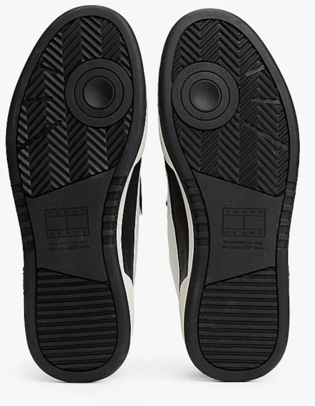 Tommy Hilfiger Leren Cupsole Lage Sneakers