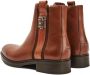 Tommy Hilfiger Leren enkellaarzen voor dames Fw0Fw05181 Brown Dames - Thumbnail 3
