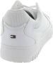 Tommy Hilfiger Sneakers TH BASKET CORE LEATHER ESS met gepolsterde schaprand vrijetijdsschoen lage schoen veterschoen - Thumbnail 9