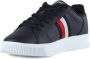 Tommy Hilfiger Leren Sneakers met Contrast Zool Blue Heren - Thumbnail 2