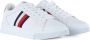 Tommy Hilfiger Leren Sneakers Supercup White Heren - Thumbnail 4