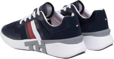 Tommy Hilfiger Lichtgewicht Corporate Runner Sneakers Blue Heren