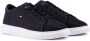 Tommy Hilfiger Blauwe Vetersneakers met Logodetail Blue Heren - Thumbnail 7