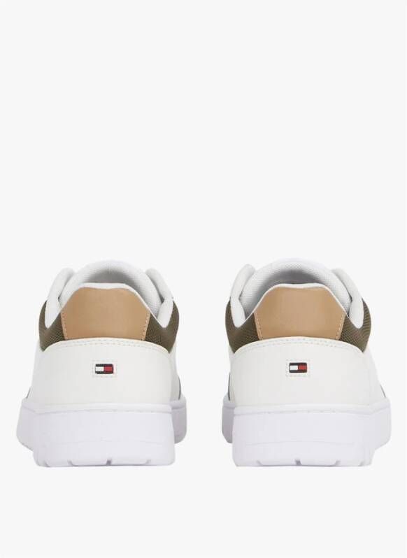 Tommy Hilfiger Lite Beige Sneakers Leren Schoenen White Heren