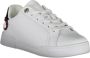 Tommy Hilfiger Witte Polyester Sneaker met Contrasterende Details White Dames - Thumbnail 3