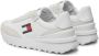 TOMMY JEANS Sneakers met sleehak TJW TECH RUNNER ESS vrijetijdsschoen veterschoen lage schoen met contrastaccenten - Thumbnail 9