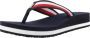 Tommy Hilfiger Middenwig Strand Sandalen Blue Dames - Thumbnail 4