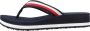 Tommy Hilfiger Middenwig Strand Sandalen Blue Dames - Thumbnail 5