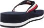 Tommy Hilfiger Middenwig Strand Sandalen Blue Dames - Thumbnail 6