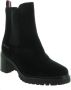 Tommy Hilfiger Stijlvolle Enkellaarsjes met Smalle Hak Black Dames - Thumbnail 5