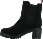 Tommy Hilfiger Stijlvolle Enkellaarsjes met Smalle Hak Black Dames - Thumbnail 7