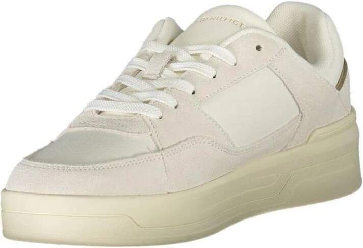 Tommy Hilfiger Moderne Witte Polyester Sneakers