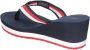 Tommy Hilfiger Dianets CORPORATE WEDGE BEACH SANDAL - Thumbnail 11
