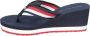 Tommy Hilfiger Dianets CORPORATE WEDGE BEACH SANDAL - Thumbnail 12