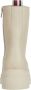 Bruin Tinten Monochromatic Lace Up Boot Veterboots Laarzen Met Veters Dames Beige - Thumbnail 12