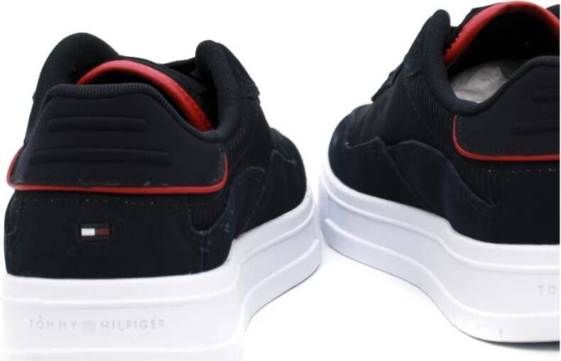Tommy Hilfiger Navy Blue Supercup Mix Sneakers Blue Heren