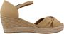 Tommy Hilfiger Beige Dames Sandalen Elegant Veelzijdig Beige Dames - Thumbnail 8