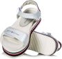 Tommy Hilfiger Platform Velcro Girls Sandal 30650 Wit Dames - Thumbnail 2