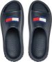 Tommy Hilfiger Platte PVC Logo Muilezel Schoenen Blue Dames - Thumbnail 9