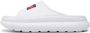 Tommy Hilfiger Platte PVC Logo Muilezel Schoenen White Dames - Thumbnail 4