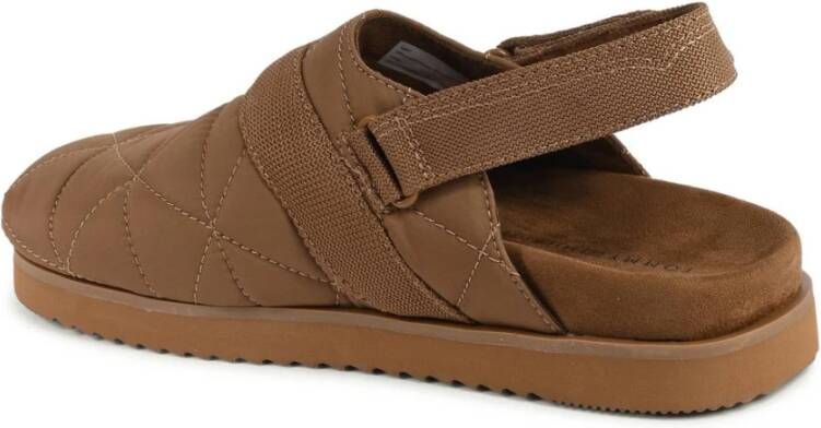 Tommy Hilfiger Polyester Slippers Bruin