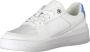 Tommy Hilfiger Sportieve Vetersneakers Wit Contrastdetails White - Thumbnail 4