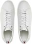 Tommy Hilfiger Premium Cupsole Geleerde Leren Sneakers White Heren - Thumbnail 10
