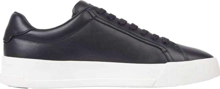 Tommy Hilfiger Premium Zwarte Vrijetijdssneakers Black Heren