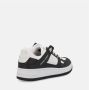 Tommy Hilfiger Retro Leren Sneakers Zwart Black Heren - Thumbnail 5