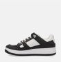 Tommy Hilfiger Retro Leren Sneakers Zwart Black Heren - Thumbnail 6