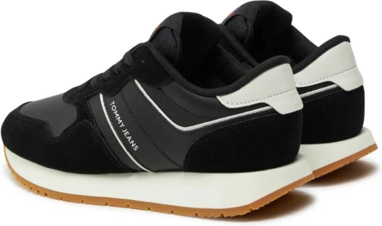 Tommy Hilfiger Retro Runner Sneakers Hardloopstijl Black Dames
