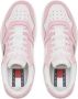 TOMMY HILFIGER Retro Basket wmn Roze Leer Lage sneakers Dames - Thumbnail 11