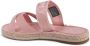 Tommy Hilfiger Roze CrossStrap Espadrille Sandalen - Thumbnail 2