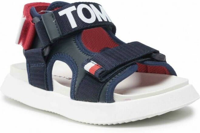 Tommy Hilfiger Sandal Shoes ZS22th04 T3B2-32257 Blauw Heren
