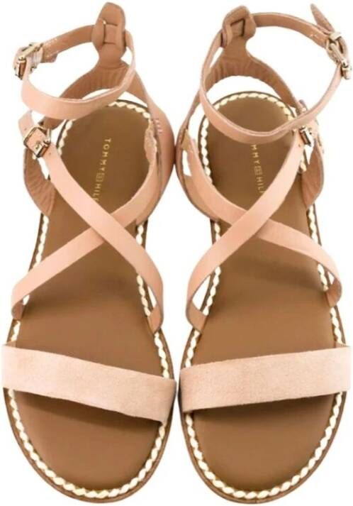 Tommy Hilfiger Sandalen Fop0F05733 TK Brown Dames