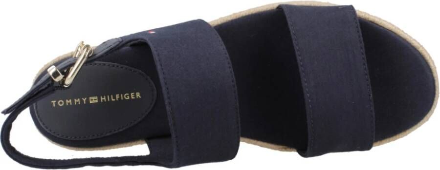 Tommy Hilfiger Sandalen met middelhoge sleehak