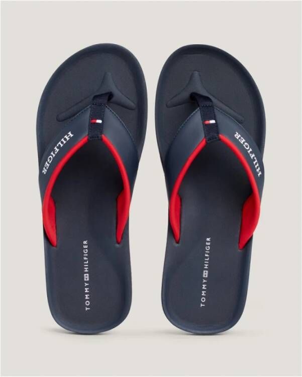 Tommy Hilfiger Sandals Black Blue Heren