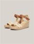 Tommy Hilfiger Sleehaksandaaltjes WEBBING WEDGE SANDAL zomerschoen sandaal keilhak met verstelbare gesp - Thumbnail 10