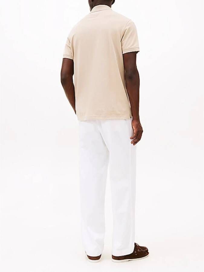 Tommy Hilfiger Sandalwood Piqué Polo Shirt