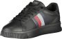 Tommy Hilfiger Zwarte Polyester Sneaker met Contrastdetails - Thumbnail 3