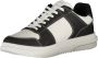 Tommy Hilfiger Zwarte Polyester Sneaker met Veters Contrastdetails Logo Black Heren - Thumbnail 5